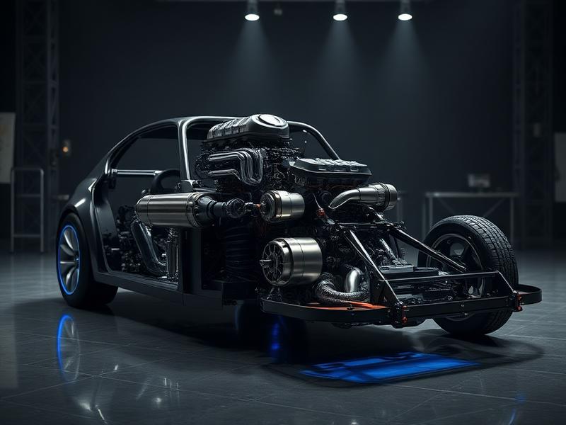 Automotive 3D animation visual